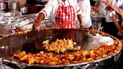 The Food Stalls In Delhi Ramlila Ground